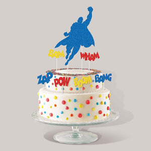 Bulk Hero Cake Topper (Case of 12) by Beistle