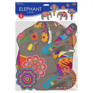 Bulk Elephant Cutouts (Case of 72) by Beistle