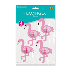 Bulk Tissue Flamingos (Case of 48) by Beistle