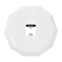 Iridescent Decagon Plates (Pack of 96)