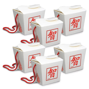 Beistle Asian Party Favor Boxes - Pint (6/Pkg)