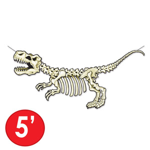 Bulk T-Rex Skeleton Streamer (Case of 12) by Beistle