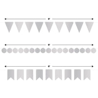 Foil Mini Streamer Kit (Pack of 12)