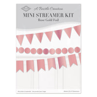Bulk Foil Mini Streamer Kit (Case of 12) by Beistle