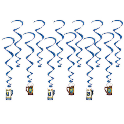 Beistle Oktoberfest Whirls (12/Pkg)