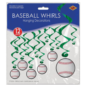 Bulk Baseball Whirls (Case of 72) by Beistle