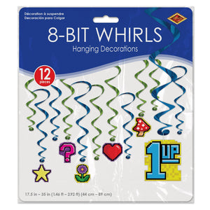 Bulk 8-Bit Whirls (Case of 72) by Beistle
