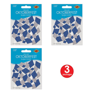 Bulk Oktoberfest Deluxe Sparkle Confetti (Case of 12 packages) by Beistle