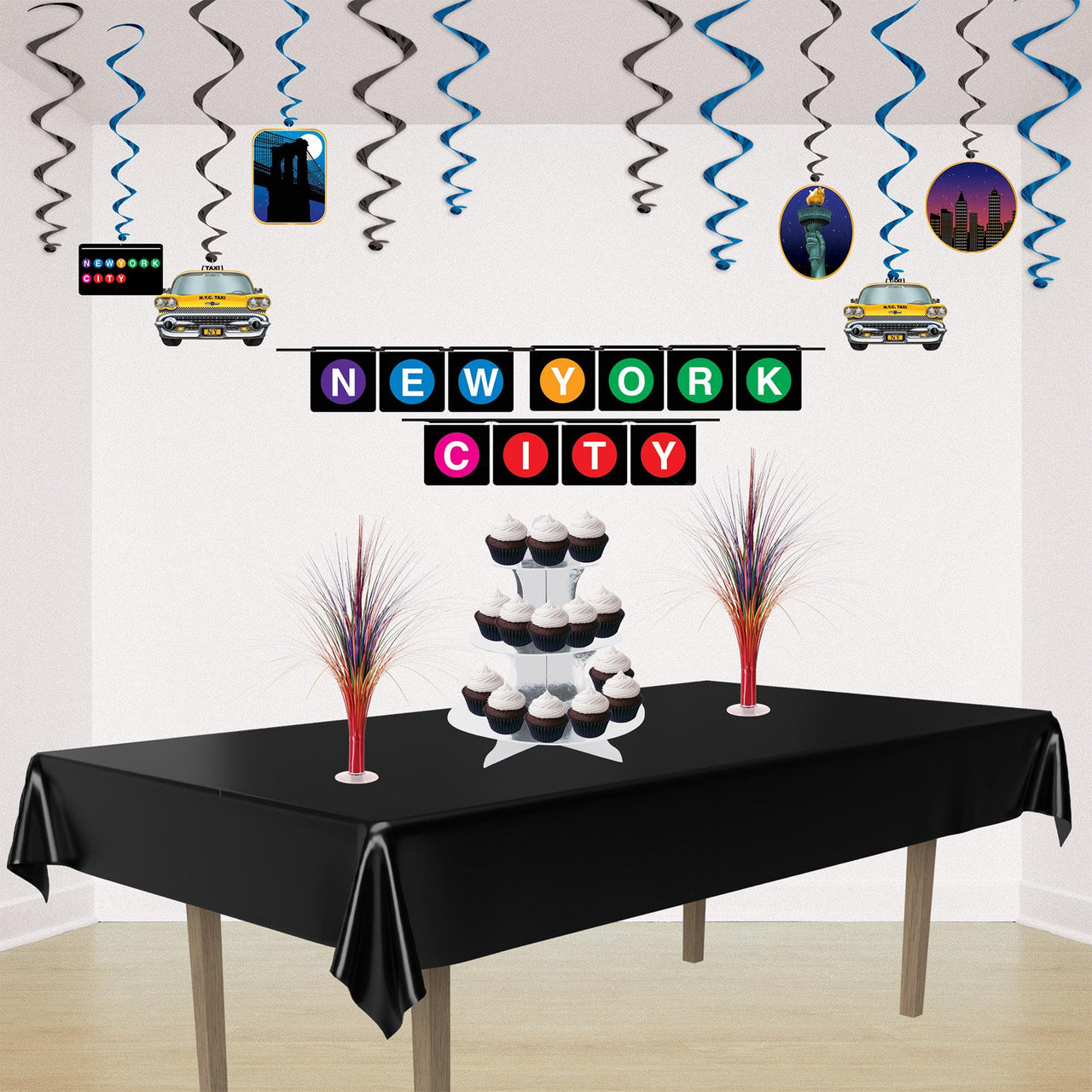 Bulk New York City Whirls (Case of 72) by Beistle