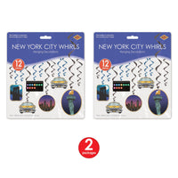 Bulk New York City Whirls (Case of 72) by Beistle