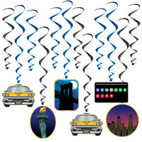 Beistle New York City Party Whirls (12/Pkg)