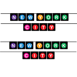 Bulk New York City Streamer (Case of 12) by Beistle