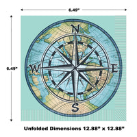 Beistle Bon Voyage Luncheon Napkins (Case of 192)