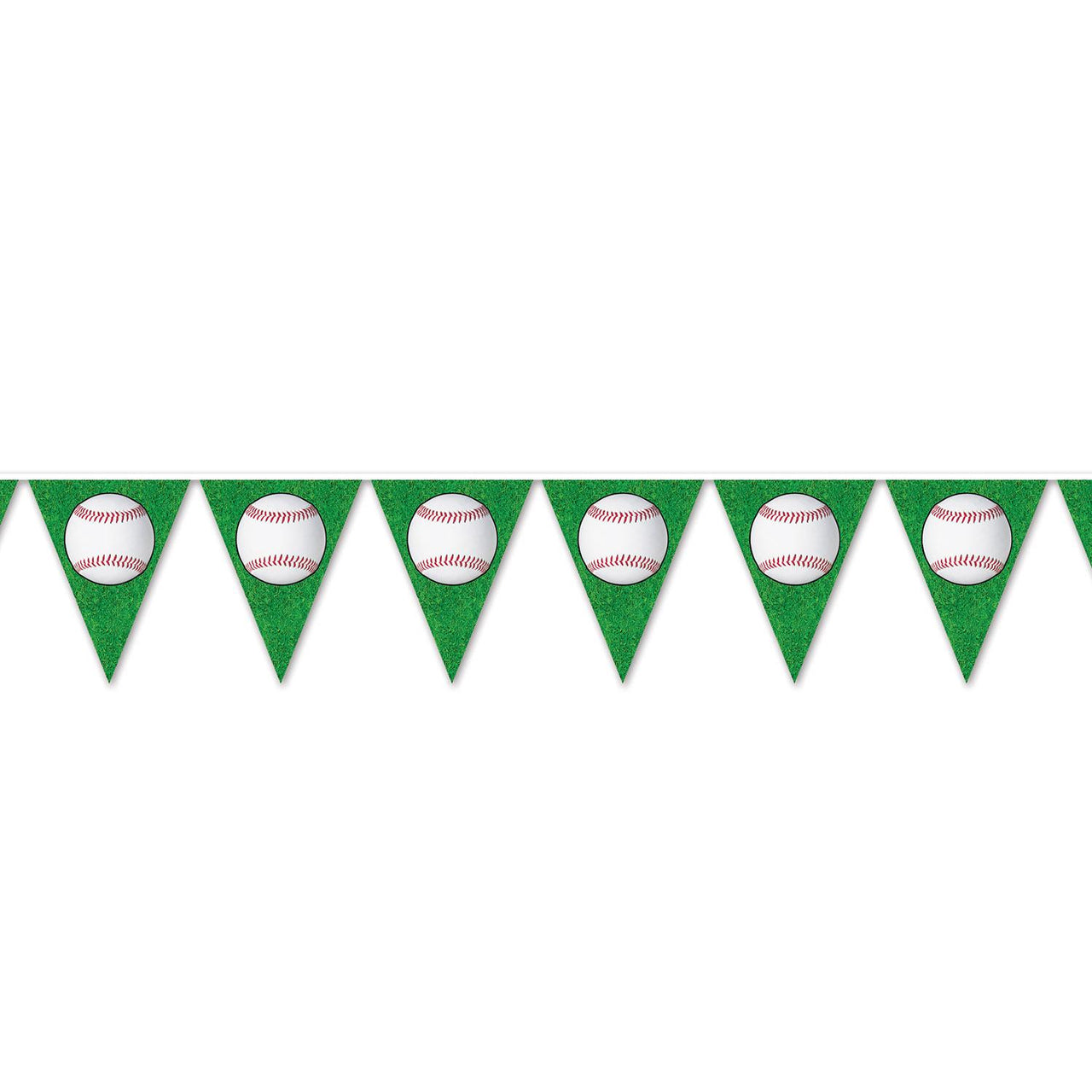 Beistle Baseball Party Pennant Banner
