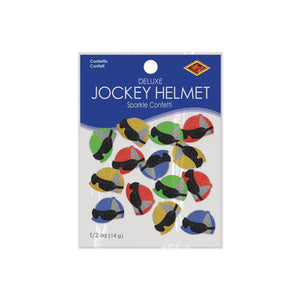 Bulk Jockey Helmet Deluxe Sparkle Confetti (12 Packages) by Beistle