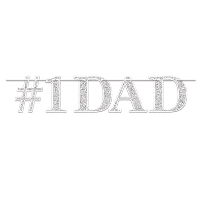 Beistle Father's Day #1 Dad Streamer