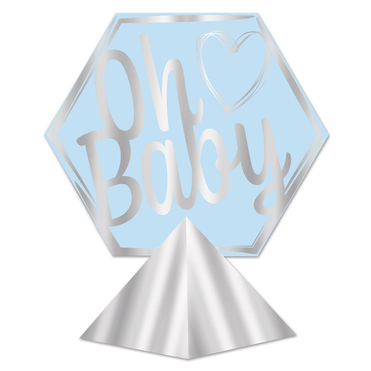 Beistle 3-D Foil Oh Baby Centerpiece - Boy