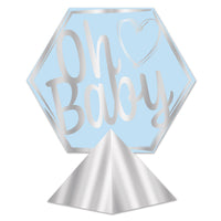 Beistle 3-D Foil Oh Baby Centerpiece - Boy