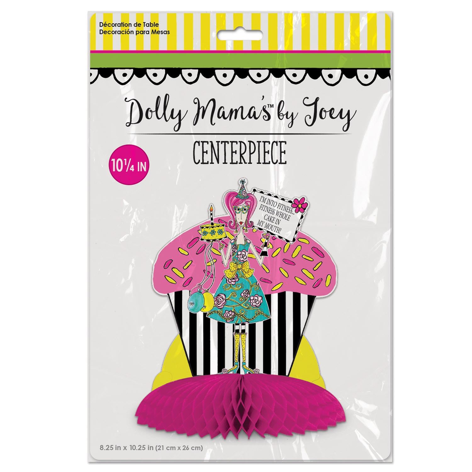 Beistle Dolly Mama's Adult Celebration Party Centerpiece