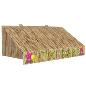 Bulk 3-D Tiki Bar Awning Wall Decoration (Case of 6) by Beistle