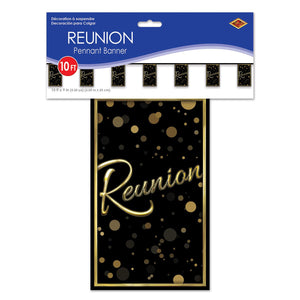 Bulk Reunion Pennant Banner (Case of 12) by Beistle