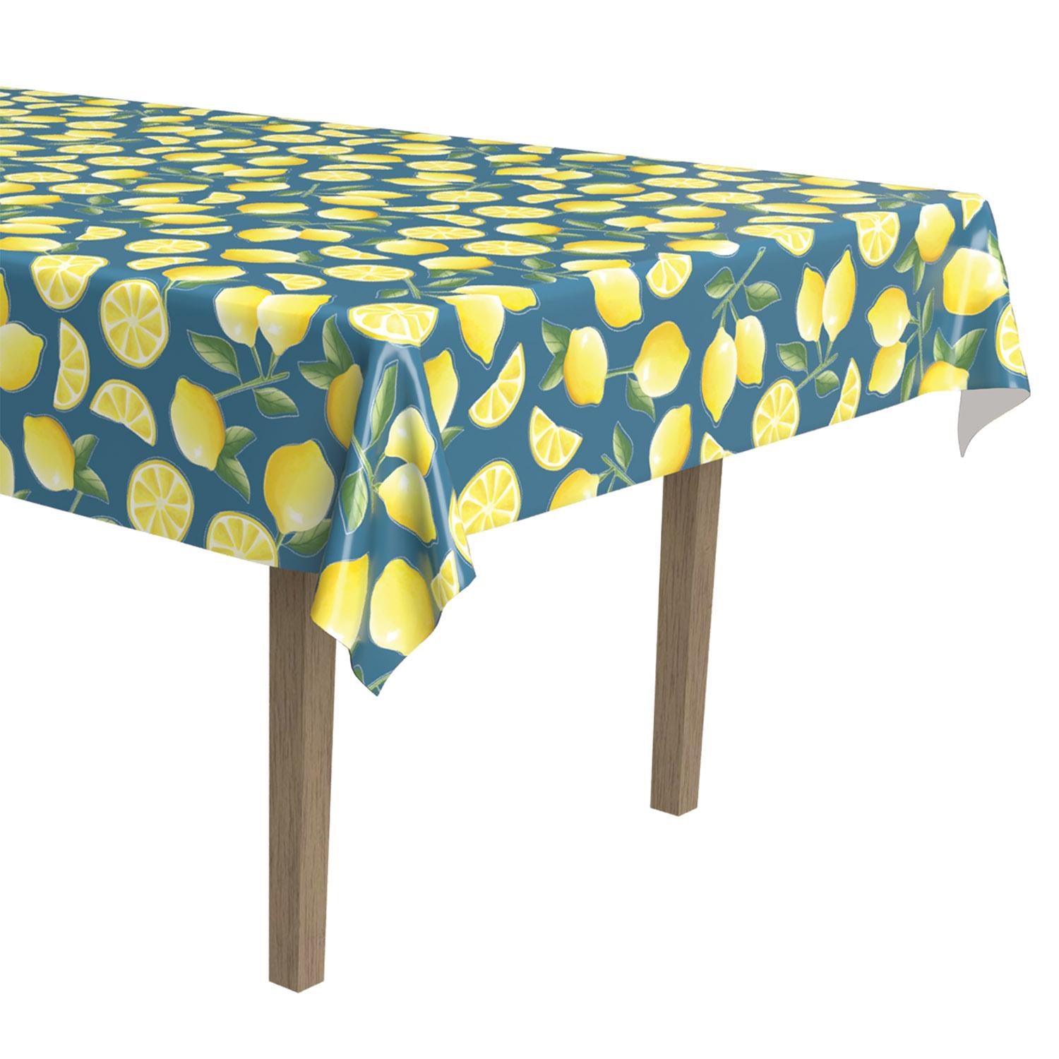 Beistle Lemon Party Tablecover