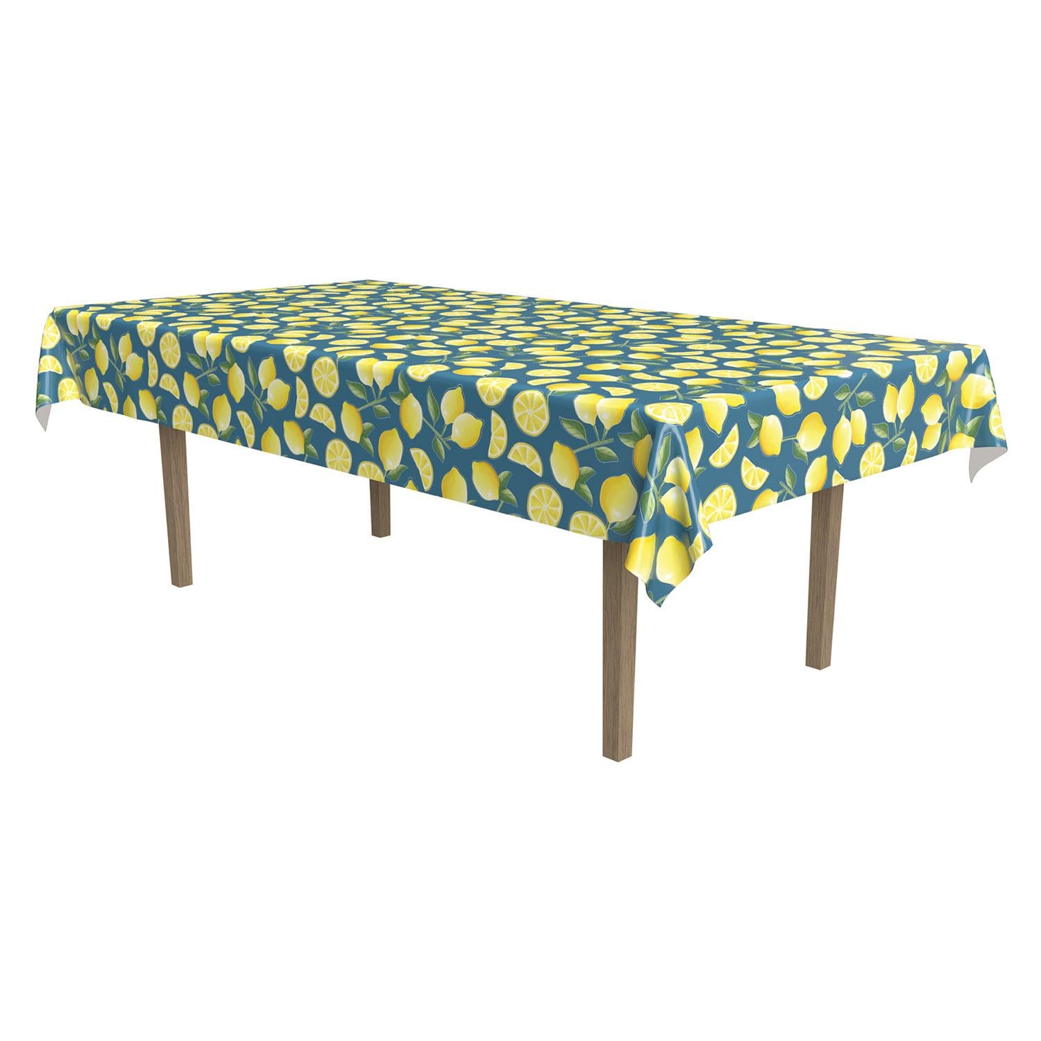 Beistle Lemon Party Tablecover
