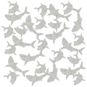 Beistle Shark Deluxe Party Sparkle Confetti (0.5 Oz/Pkg)