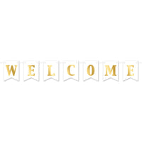 Beistle Foil Welcome Party Streamer