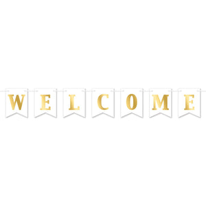 Beistle Foil Welcome Party Streamer