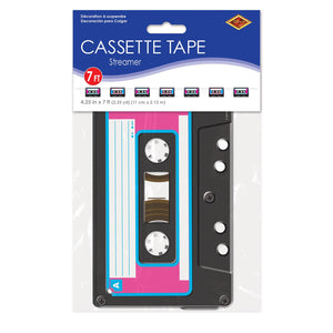 Bulk Cassette Tape Streamer (Case of 12) by Beistle