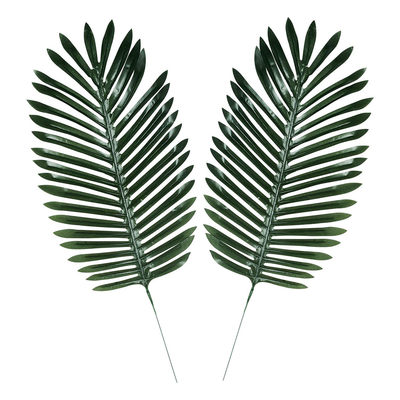 Beistle Luau Party Fabric Fern Palm Leaves (2/Pkg)