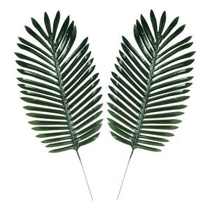 Beistle Luau Party Fabric Fern Palm Leaves (2/Pkg)
