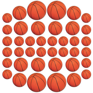 Bulk Basketball Cutouts (Case of 240) by Beistle