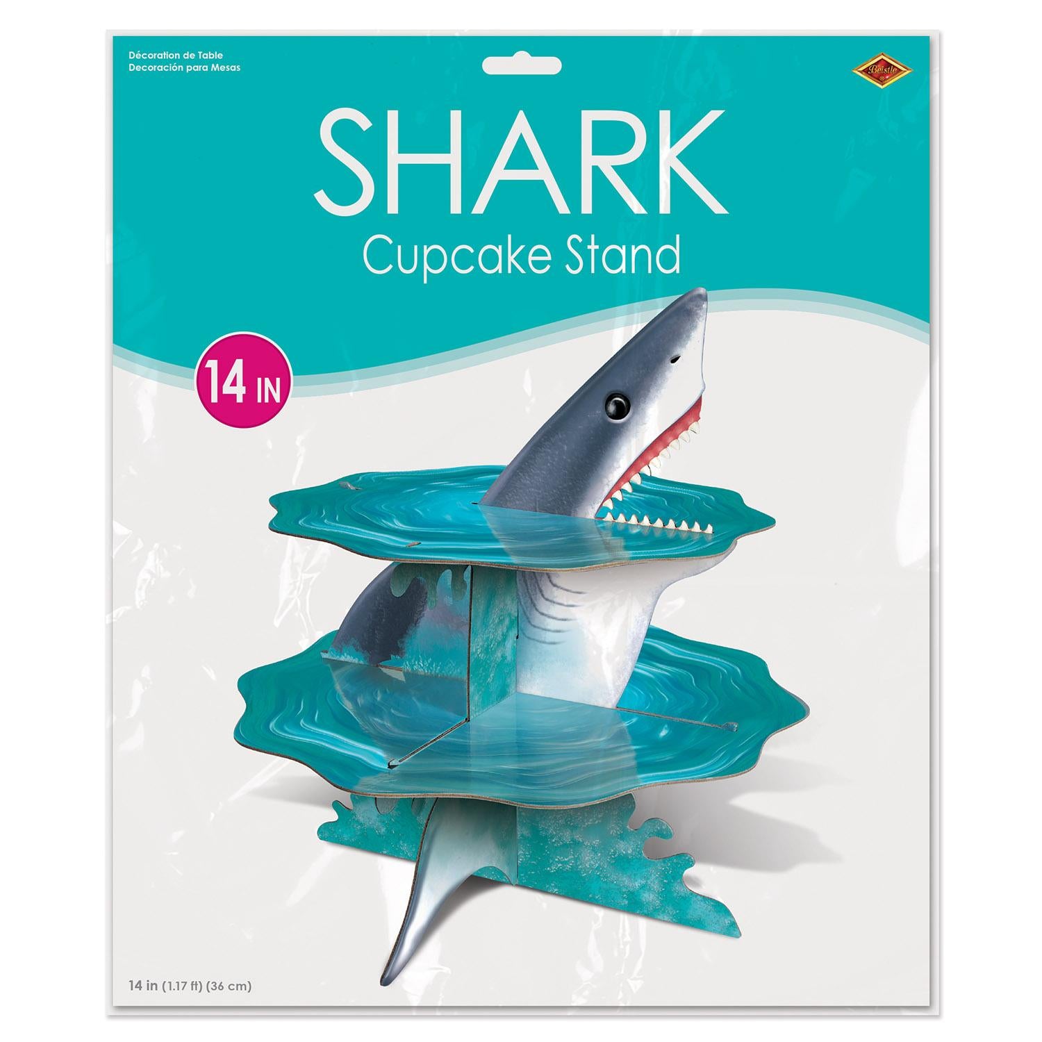 Shark Party Cupcake Stand