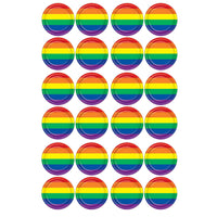 Bulk Rainbow Plates (12 Pkgs Per Case) by Beistle