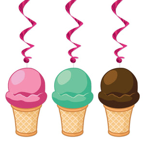 Bulk Ice Cream Whirls (Case of 72) by Beistle