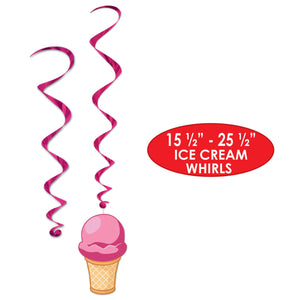 Bulk Ice Cream Whirls (Case of 72) by Beistle