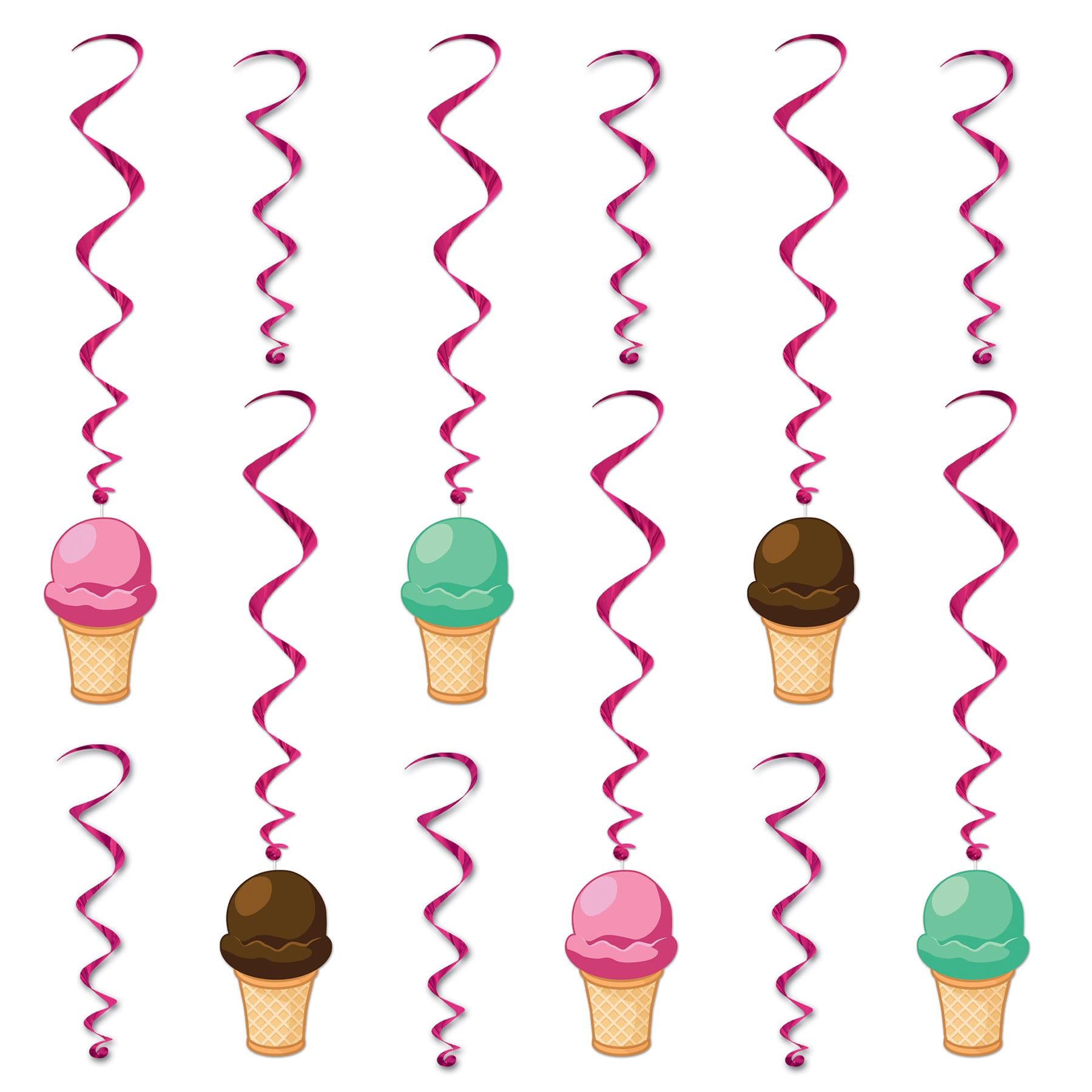 Ice Cream Party Whirls (72 Per Case)