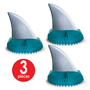 Bulk Shark Fin Centerpieces (Case of 36) by Beistle