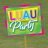 Bulk Luau Party Yard Sign (Case of 6) by Beistle
