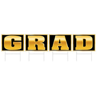 Beistle Graduation Party Plastic Grad Yard Sign