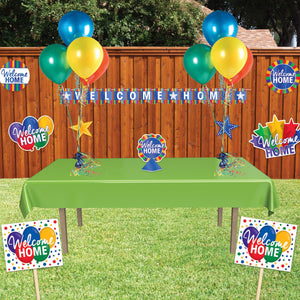 Bulk Foil Welcome Home Streamer (Case of 12) by Beistle