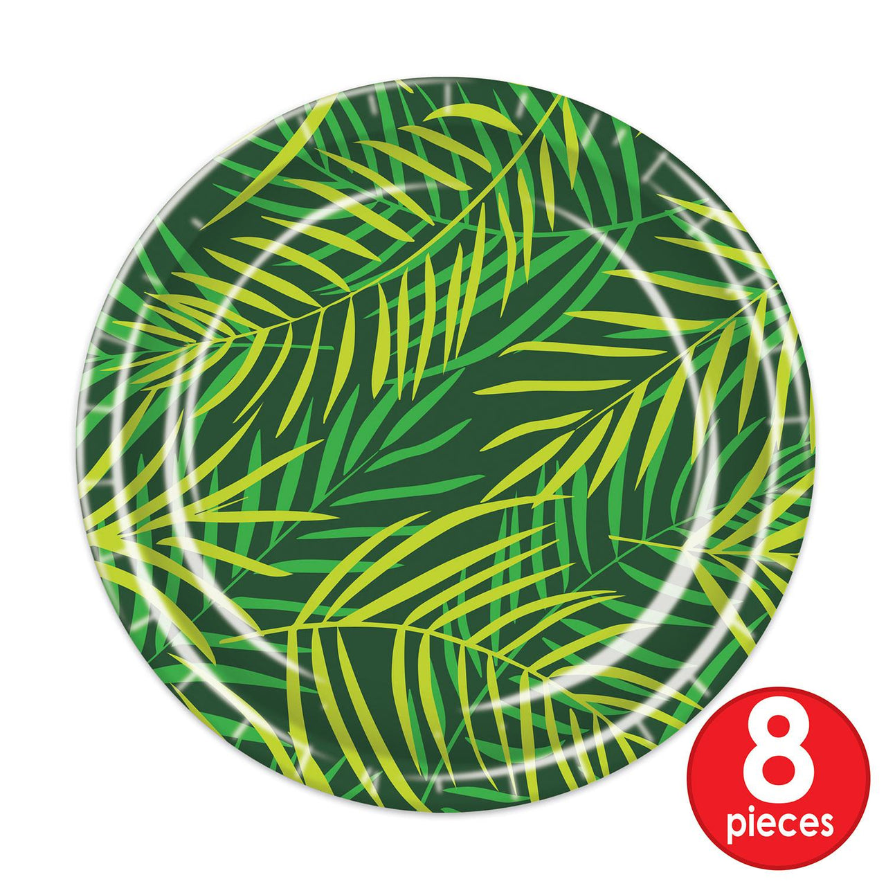 Bulk Palm Leaf Plates (Case of 96) by Beistle
