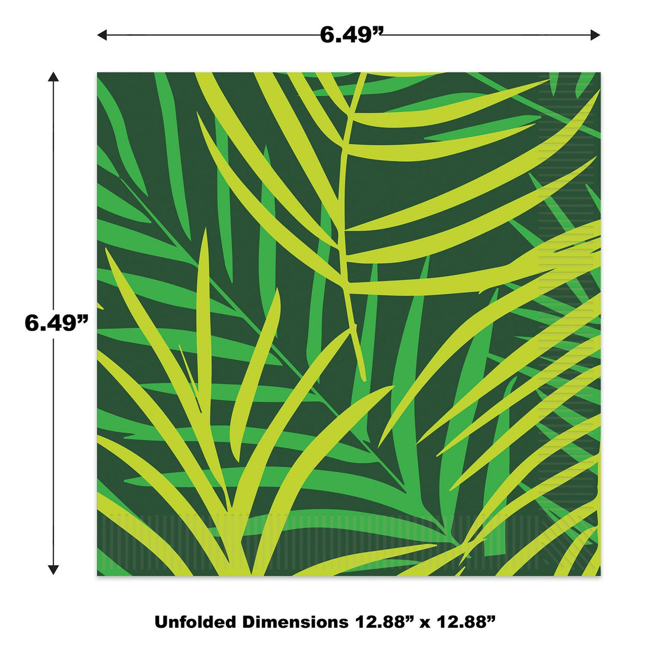 Bulk Palm Leaf Luncheon Napkins (Case of 192) by Beistle