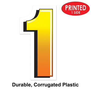 Bulk Plastic 1 Yard Sign (Case of 3) by Beistle