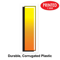 Bulk Plastic I Yard Sign (Case of 3) by Beistle