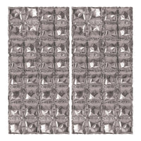 Beistle Silver Foil Party Balloon Backdrops (12 Per Case)
