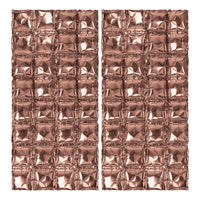Beistle Rose Gold Foil Party Balloon Backdrops (12 Per Case)