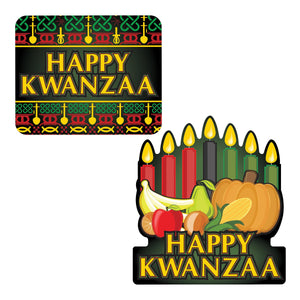 Beistle Happy Kwanzaa Signs (2/Pkg)
